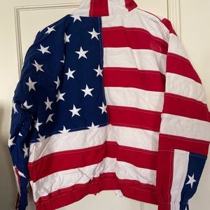 Vintage American Flag Jacket